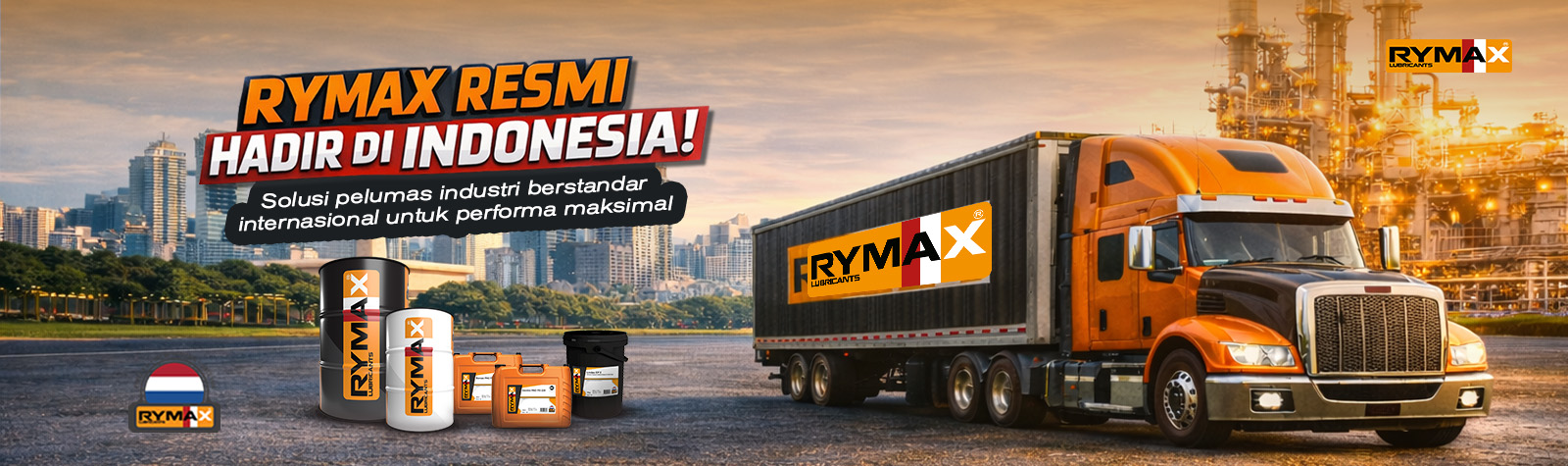 Rymax Lubricants Resmi Hadir di Indonesia Bersama PT Papasari